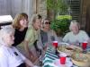 2003 05 11 - RELAXING_Margaret Silcock, Lisa Van Trigt, Sue Queen, Barb Quarry, Helene Ryan, in Quarry's backyard