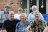 2012 06 09 - Paul, DArcy, Mom, Mary Claire, Maureen and Kevin, Paul's 60th birthday celebration in Kevin's London backyaard