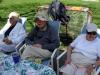 2017 05 13 - Helene , Allan and Mary Ryan in D'Arcy Ryan's backyard (London)