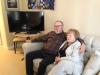 2019 11 25 - Paul and Helene Ryan_ testing out Mom's new couch at Amica 